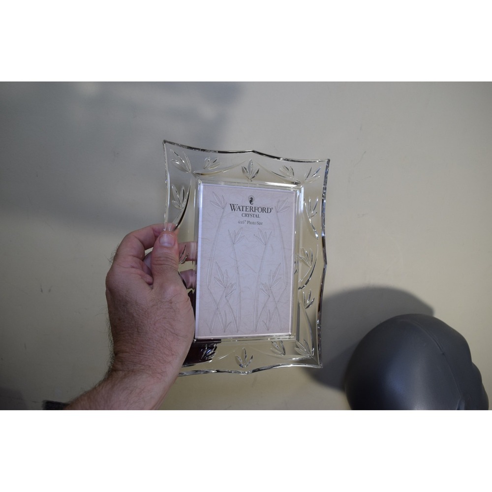 Waterford Crystal Bamboo Series 4x6 Picture Frame